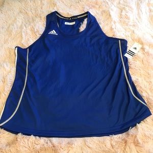 Women’s Adidas 2XL Tank Top  Royal Blue